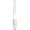 Ekena Millwork Ericson Architectural Grade PVC Gable Bracket, 108"W x 22 1/2"H x 2"D x 6"F, 5/12 Pitch GBP108X23X0206ERI00 - alternate 4